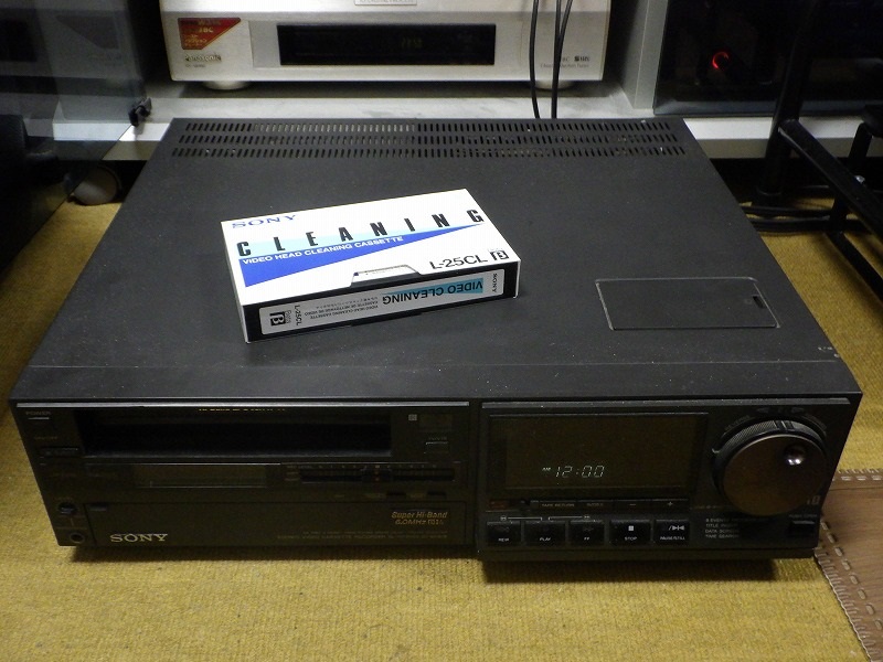 未使用開封のみ　SONY　VHSビデオデッキ